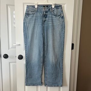 Classic Light Blue Women's Straight Leg Jeans